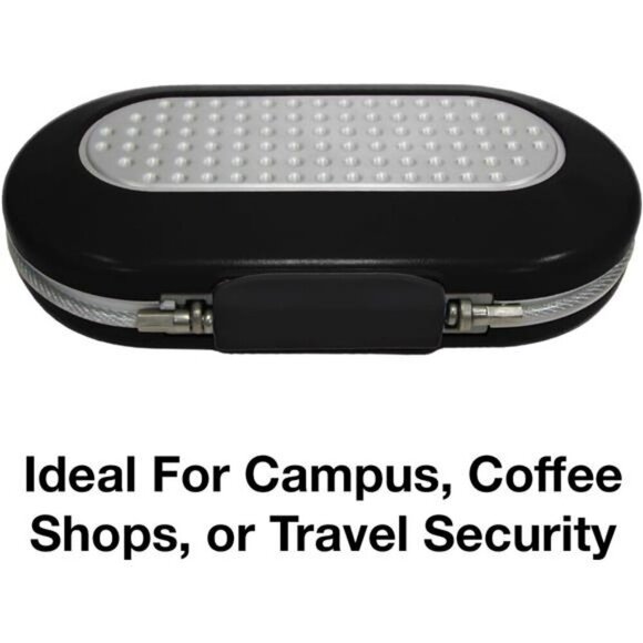 Portable Travel Lock Box Safe with Combo Code for Phone Cash Cards Secure - Picture 4 of 7